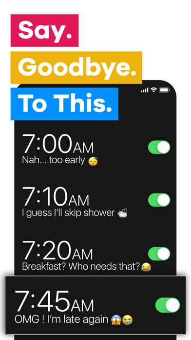 Kiwake: smart alarm clock screenshot 1