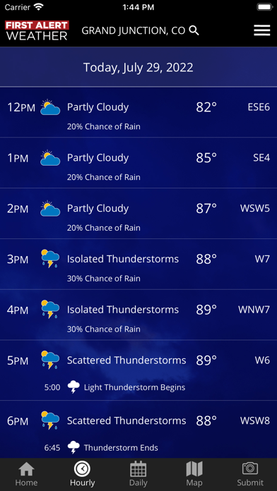 KJCT 8 First Warn Weather screenshot 4