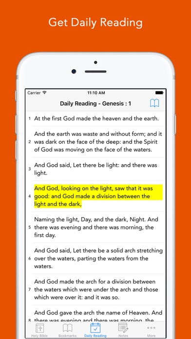 KJV Bible: King James Version screenshot 4