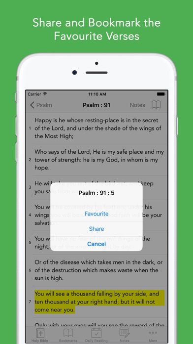 KJV Bible: King James Version screenshot 2