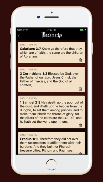 KJV Bible. King James Version. screenshot 2