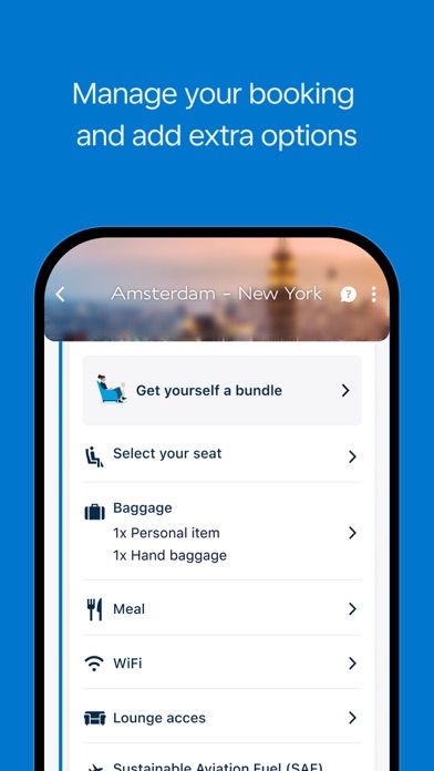 KLM - Book a flight screenshot 3