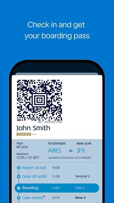 KLM - Book a flight screenshot 2