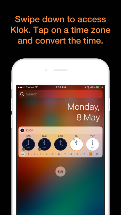 Klok - Time Zone Converter screenshot 4