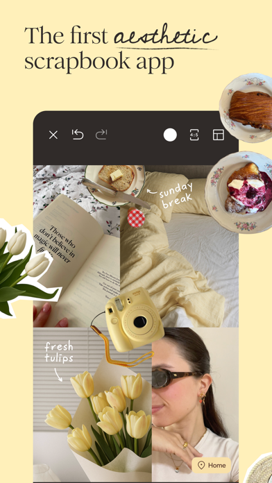 klora - scrapbook collages screenshot 4