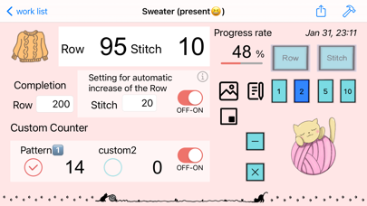 Knit2 - knitting counter screenshot 6