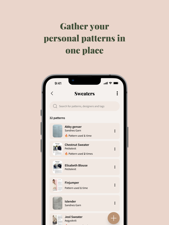 Knitandnote: Knitting App screenshot 2