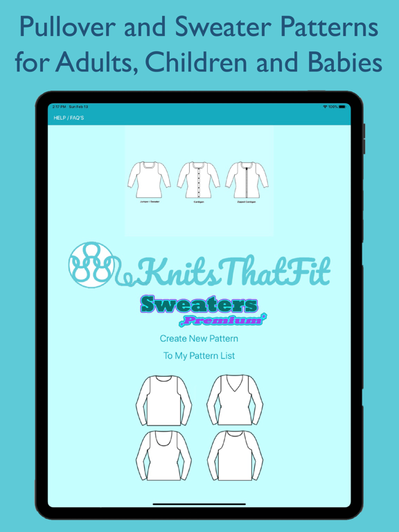 KnitsThatFit Sweaters Premium screenshot 10
