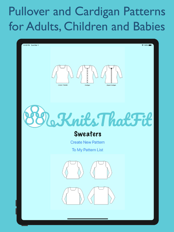 KnitsThatFit Sweaters screenshot 10