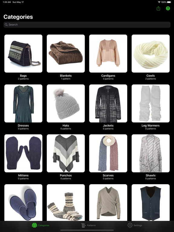 Knitting Patterns Full screenshot 5