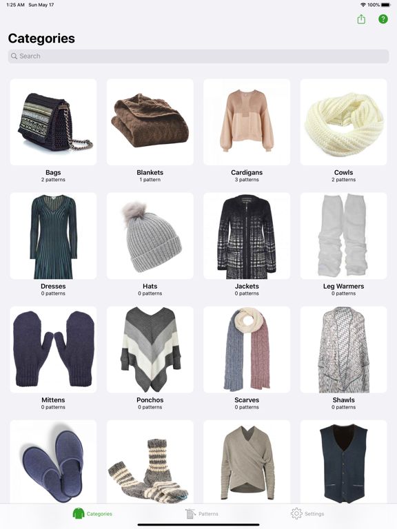 Knitting Patterns Full screenshot 10