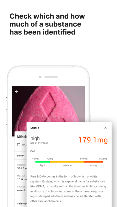 KnowDrugs Drug Checking screenshot 6