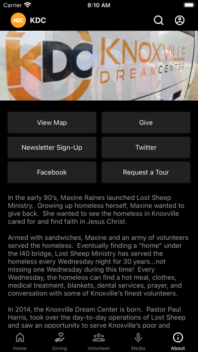 Knoxville Dream Center screenshot 1