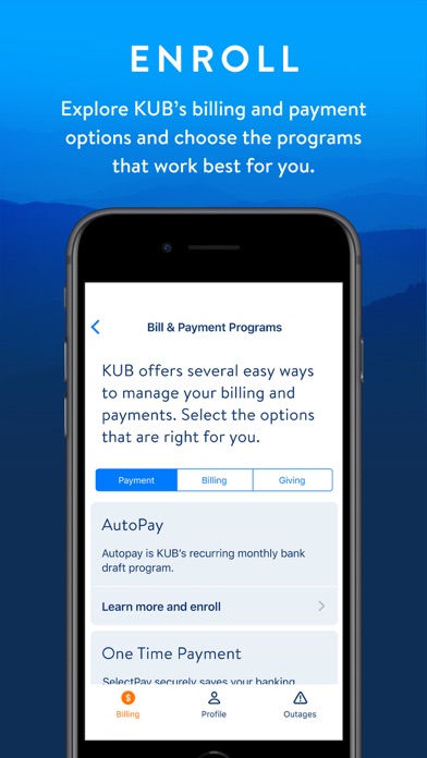 Knoxville Utilities Board KUB screenshot 1