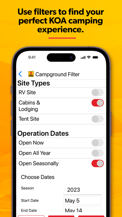 KOA Camping | RV, Cabin & Tent screenshot 3