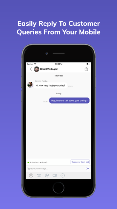 Kommunicate Support Desk screenshot 1
