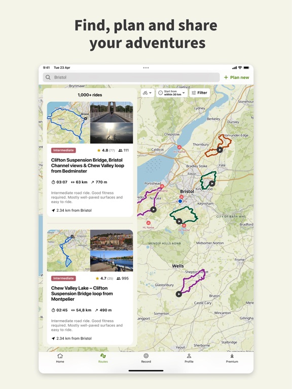 komoot - hike, bike & run screenshot 6