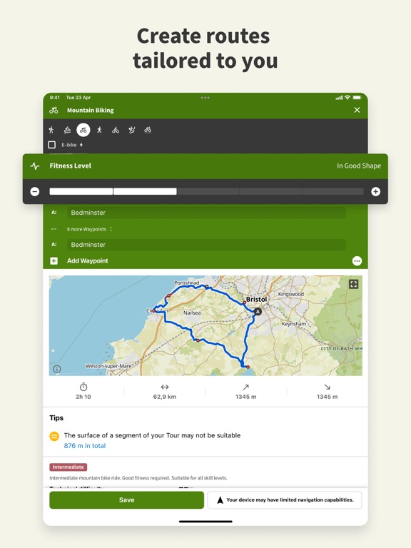 komoot - hike, bike & run screenshot 5