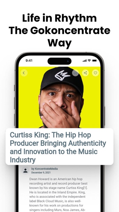 Koncentrate Media screenshot 1