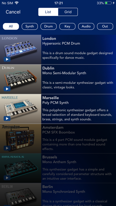 KORG Gadget 2 Le screenshot 2