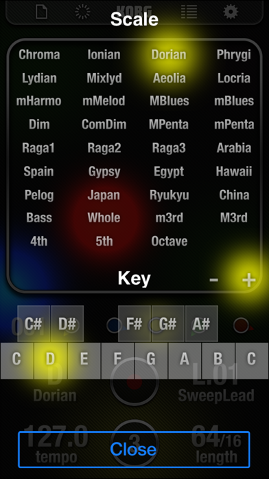 KORG iKaossilator screenshot 2