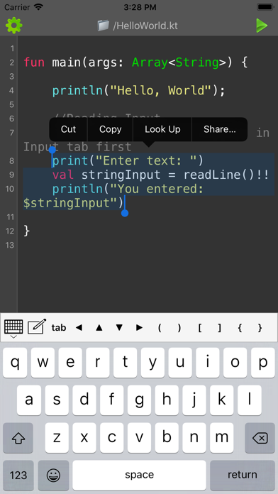 Kotlin Programming Compiler screenshot 3