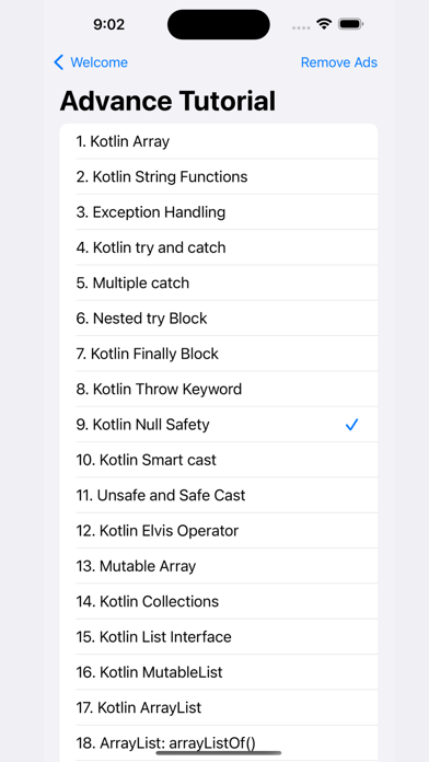 Kotlin Tutorial screenshot 4