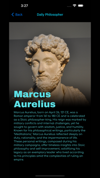 Kouros: Philosophy Daily screenshot 1