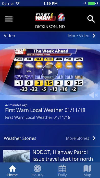 KQCD-TV First Warn Weather screenshot 4