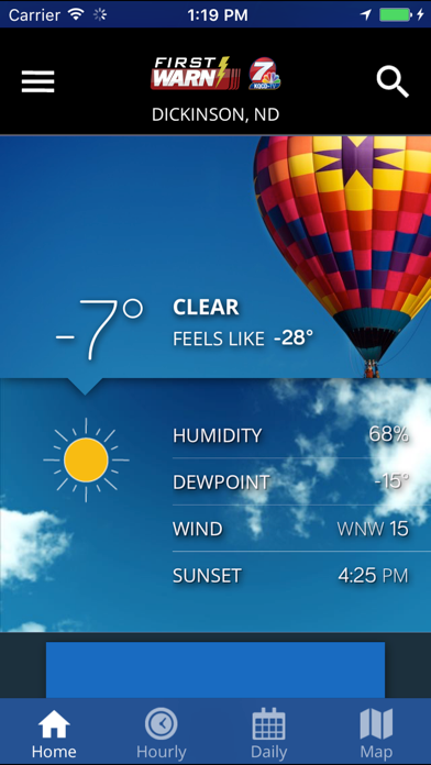 KQCD-TV First Warn Weather screenshot 5
