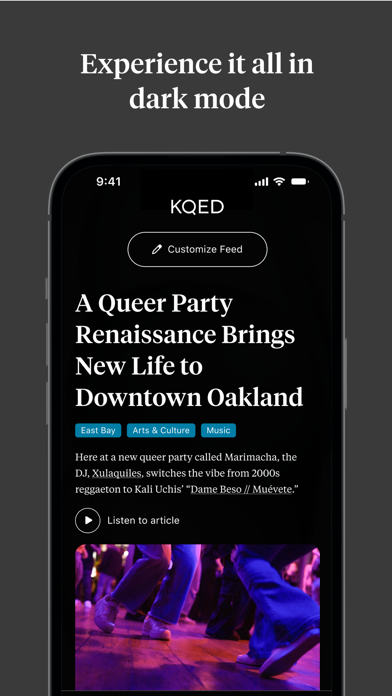 KQED: Bay Area Culture & News screenshot 1