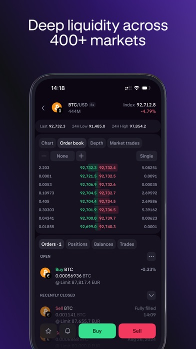 Kraken Pro: Advanced Trading screenshot 3