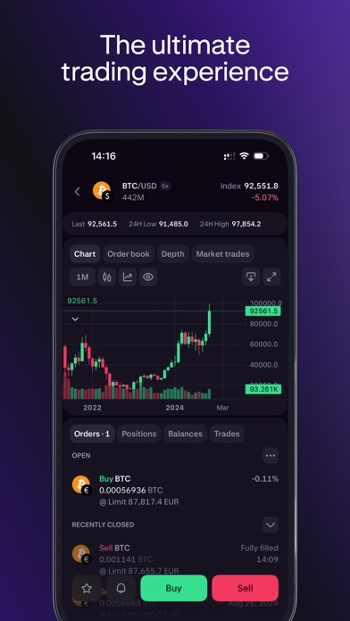 Kraken Pro: Advanced Trading screenshot 6