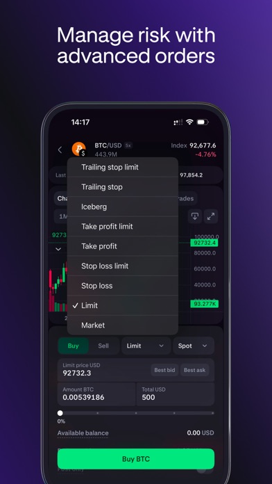 Kraken Pro: Advanced Trading screenshot 4