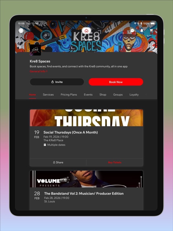 Kre8 Spaces screenshot 3