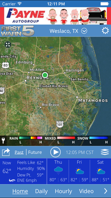 KRGV FIRST WARN 5 Weather screenshot 5