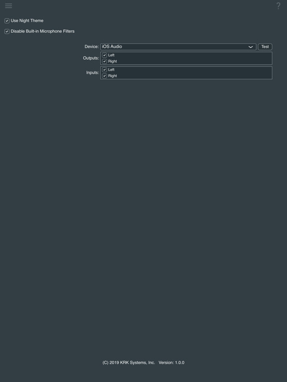 KRK Audio Tools screenshot 1