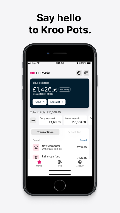 Kroo Bank - Mobile Banking screenshot 4