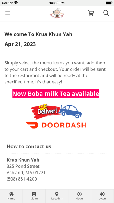 Krua Khun Yah Thai Restaurant screenshot 2
