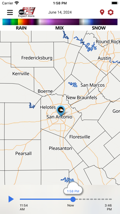 KSAT 12 Weather Authority screenshot 1