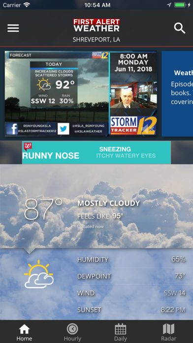 KSLA 12 First Alert Weather screenshot 5