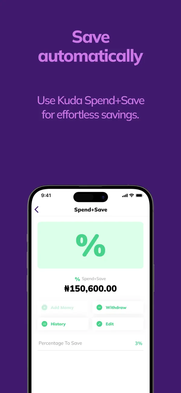 Kuda - Free transfer & payment screenshot 2
