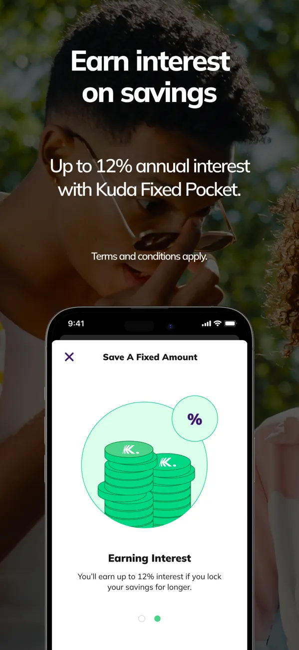 Kuda - Free transfer & payment screenshot 1