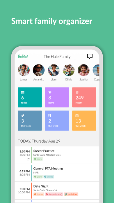 Kukini - Family Organizer screenshot 10