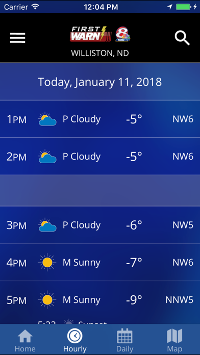 KUMV-TV First Warn Weather screenshot 4