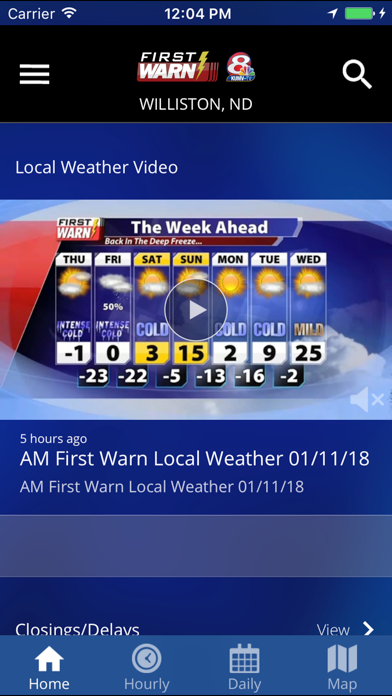 KUMV-TV First Warn Weather screenshot 1