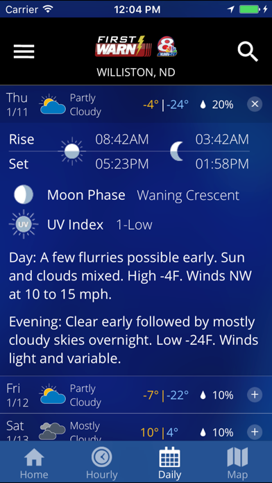 KUMV-TV First Warn Weather screenshot 3