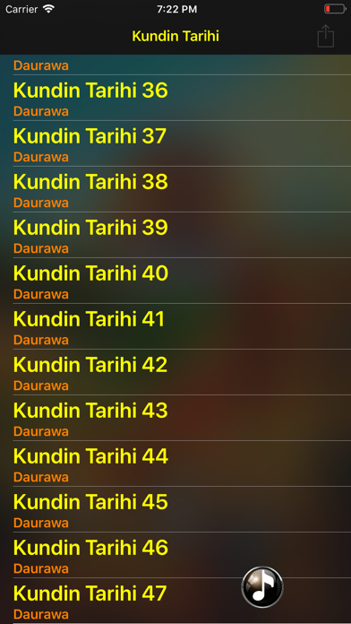 Kundin Tarihi - Aminu Daurawa screenshot 1
