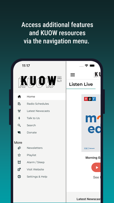 KUOW Puget Sound Public Radio screenshot 1