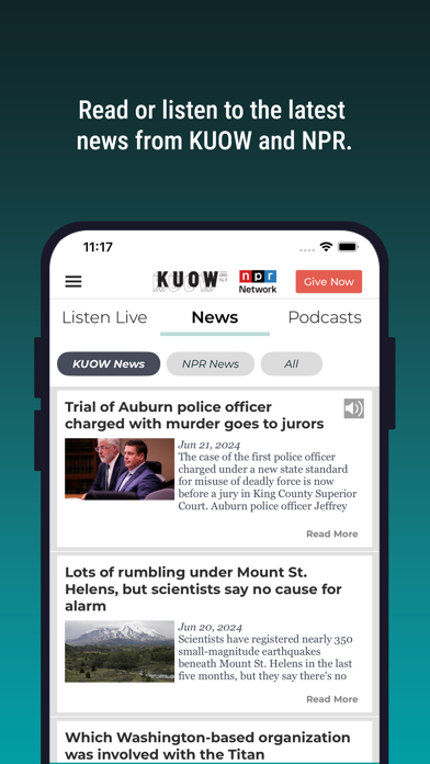 KUOW Puget Sound Public Radio screenshot 3